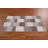 Checkered Gabbeh Wool Area Rug 3x5
