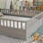 Grey Full / Double Bed