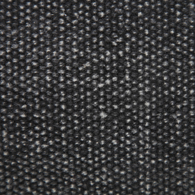 14" X 36" 100% Cotton Zippered Pillow, Jet Black