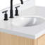 Meuble-lavabo simple en bois massif 36 po Tidworth avec plateau en quartz 1,5 po-83279771-83279770-83279750