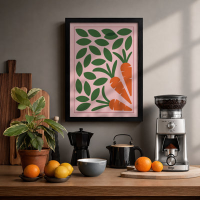Carrots In Bloom Botanical - Print