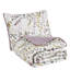 Ensemble de courtepointe botanique Mauve Fern-130700694
