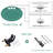 Centerset Single-handle Bathroom Faucet with Drain Assembly-68015841