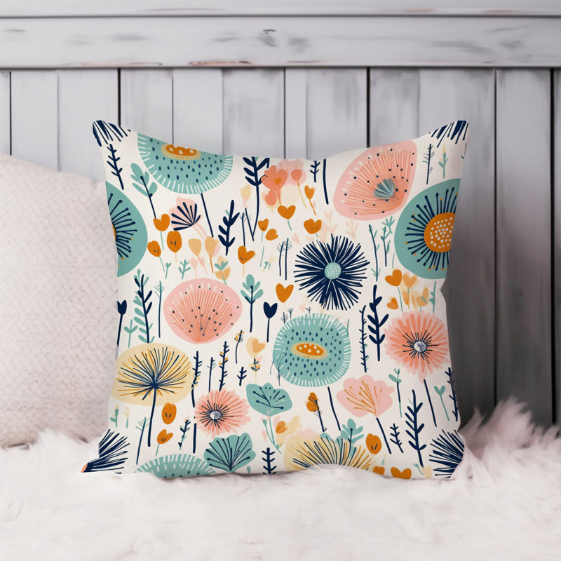 Floral Scandinavian Wildflower Pattern II Flowers