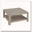 Table basse carrée avec rangement