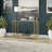 Vireo 42'' Glass Top Console Table-1624919760
