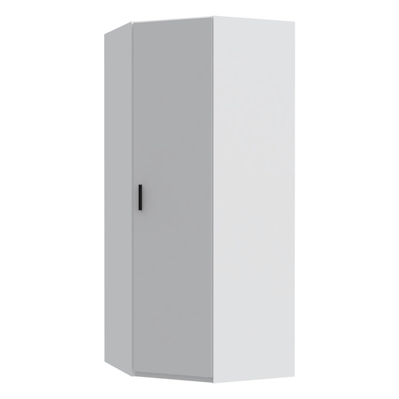 Tamekah 1 Door Manufactured Wood Wardrobe