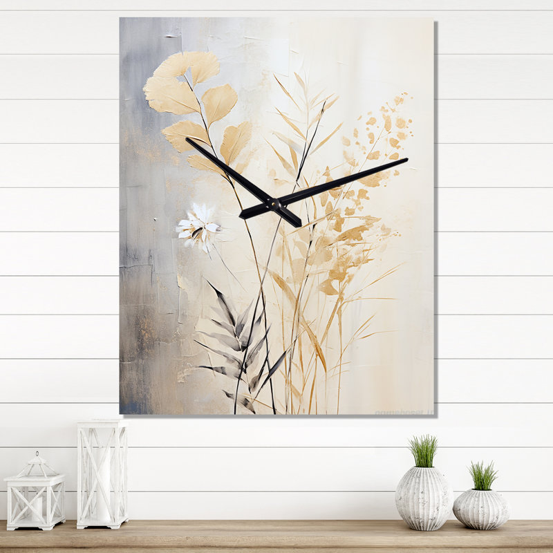 Très grande horloge murale Clovie, Petit