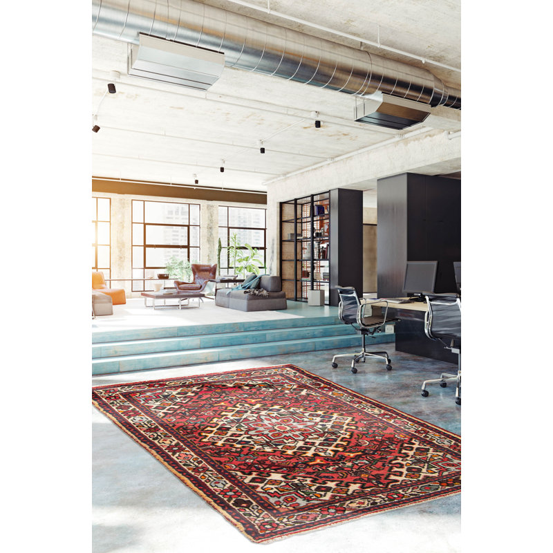 Tapis rouge Andelz 3 pi 1 po x 4 pi 10 po