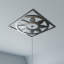 Médaillon de plafond percé en PVC de qualité architecturale Blume-40714636-40714647
