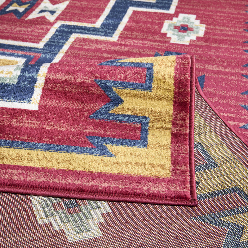Malvina Aztec Area Rug, Rectangle 120 x 170cm