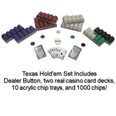 Trademark Global Resin Poker Chips