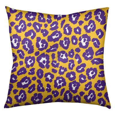 Animal Print Throw Pillow