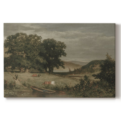 Paysages rétro-DCXCIX -Galerie enveloppée Cavas
