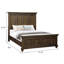 Lit brun en acacia Gianinna-75408151