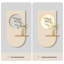 Peinture de grès tridimensionnelle crème de style vert plante suspendue peinture salon-498740173