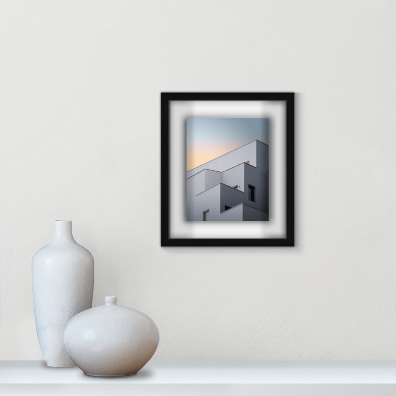 Lumière du jour - Peinture encadrée, H 1,25 po x l 15 po x P 1,25 po, Cadre noir satiné