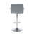 Gleneagles Swivel Upholstered Faux Leather Adjustable Height Counter Stool-1702920978