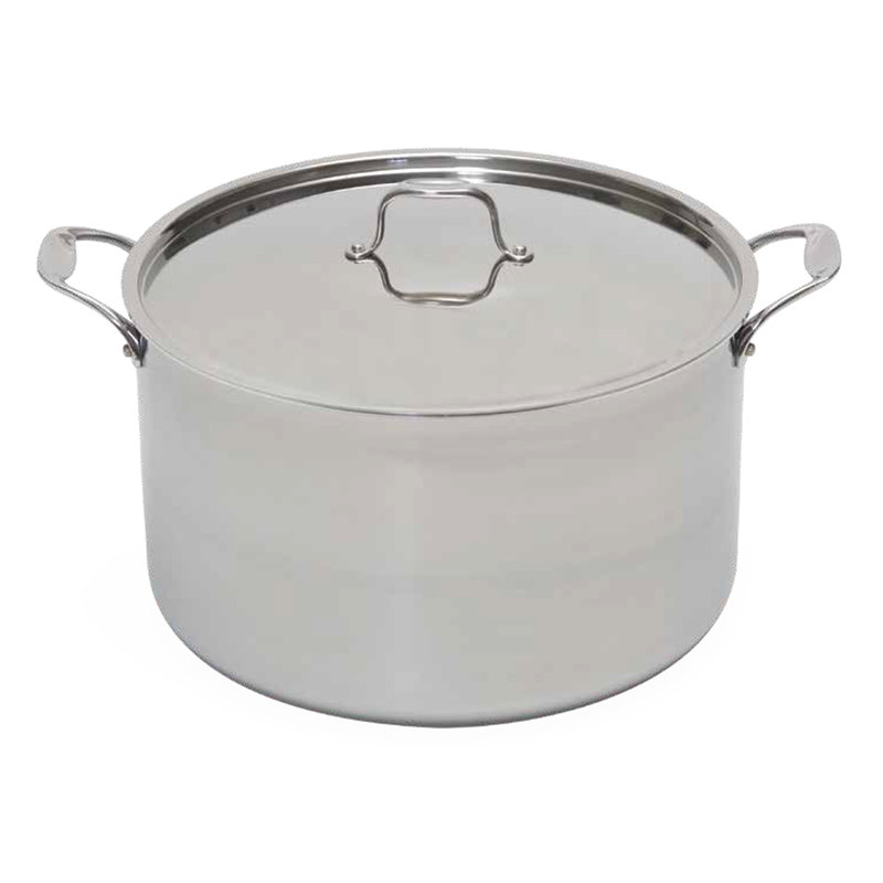 Camerons Stainless Steel Stock Pot, 12-qt.