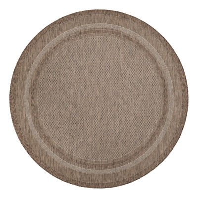Rengin Brown/Sand Indoor / Outdoor Area Rug