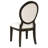 Reuter 7-Piece Round Wood Dining Room Table Set Dark Cocoa