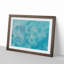 The Blue Waters in Abstract - Picture Frame Painting Print-55736036-55736034