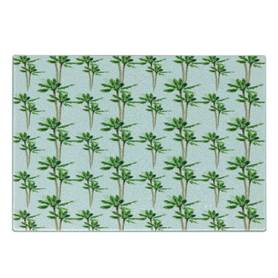 Planche à découper en verre trempé Ambesonne