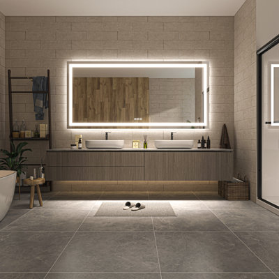 Ulrika Flat LED Mirror