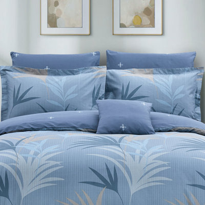 Eladio Cotton Sateen Floral Duvet Cover