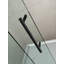 Compartiment de douche sans aucun cadre avec tablettes Avalux GS-674181456-674181461