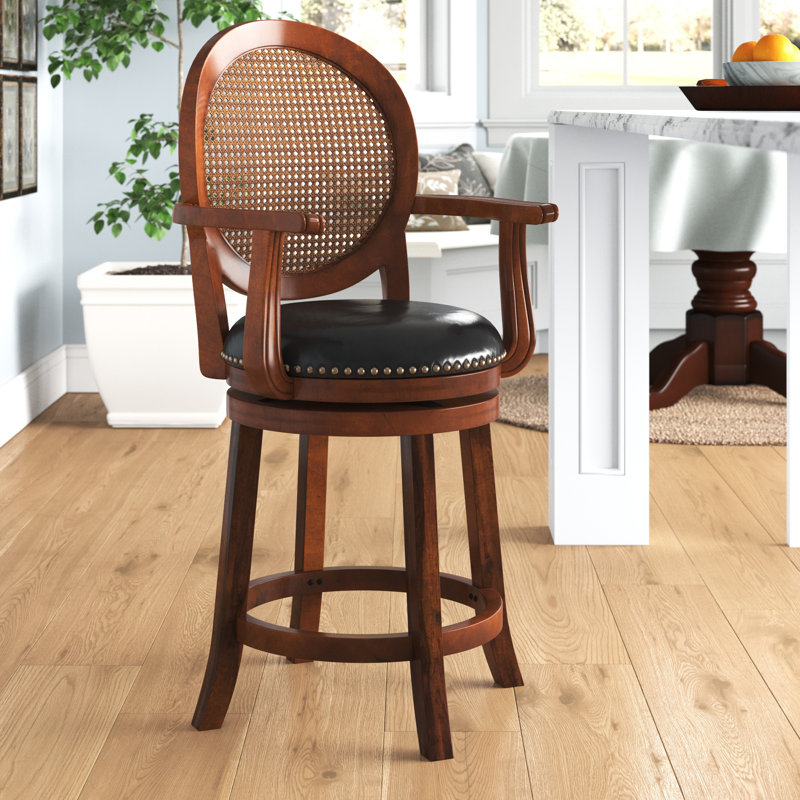 Tabouret de bar pivotant & Sauve, Tabouret de comptoir (assise à une hauteur de 26,