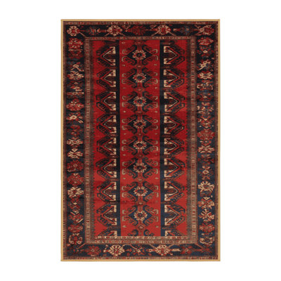 Machine Washable Persian Brown Area Rug