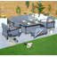 Ledjona 5 - Person Patio Conversation Set with Cushions