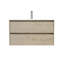 Meuble-lavabo mural simple 36 po Delly-774545269