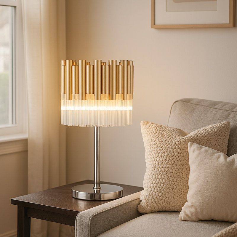 Abigeal Metal Table Lamp