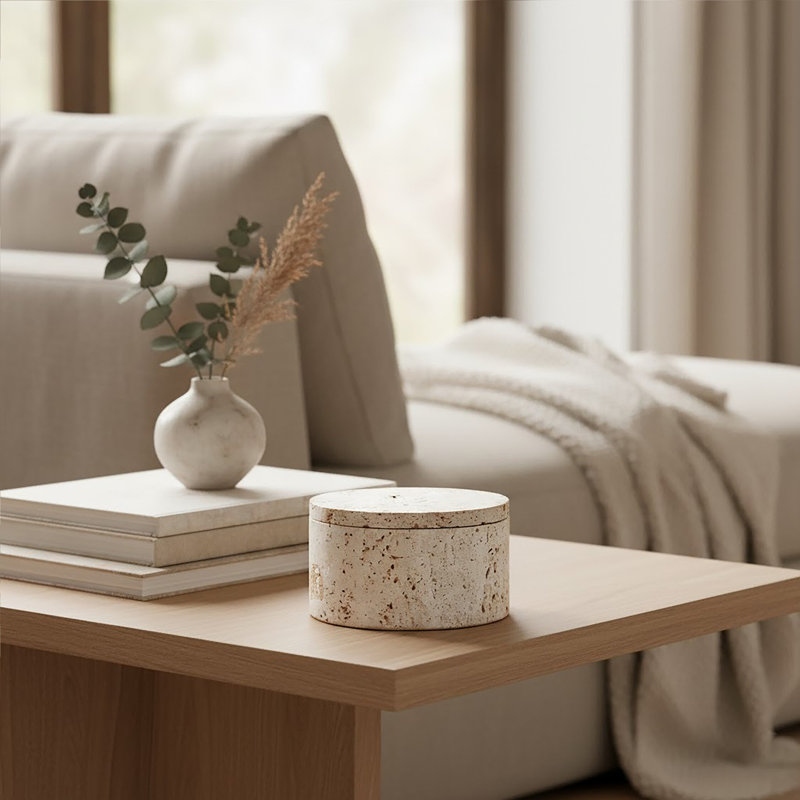 Brambly Cottage Stone Decorative Bin