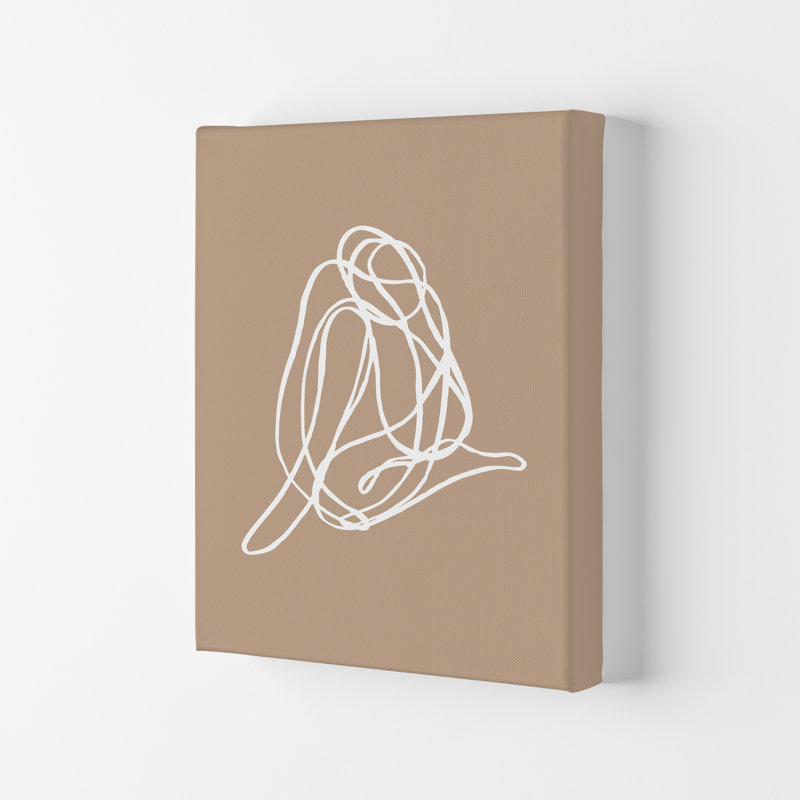 Tangled Lines Female3 by Planeta444 - Print, 59cm H x 42cm W x 1cm D, No Framed