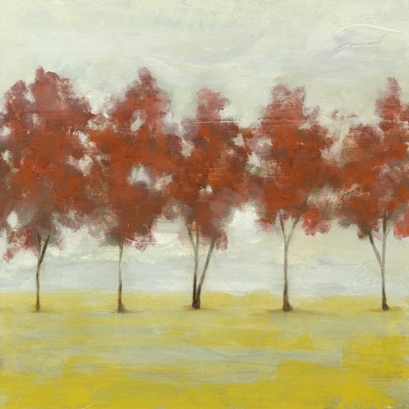 Terra Cotta Trees II, H 12 po x l 12 po x P 1,25 po