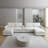 140" U Shaped Couch