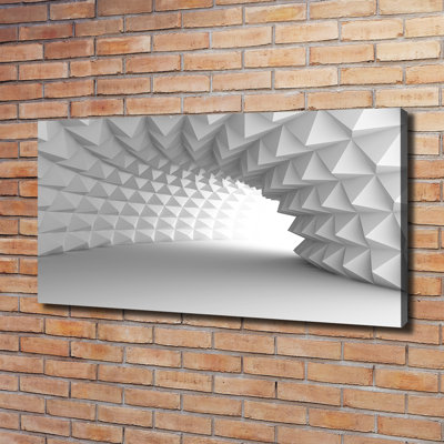 Abstraction Tunnel - Wrapped Canvas Print