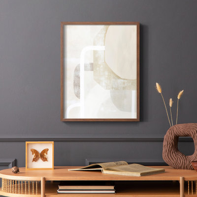 «Quiet Affection II», reproduction encadrée - bois massif