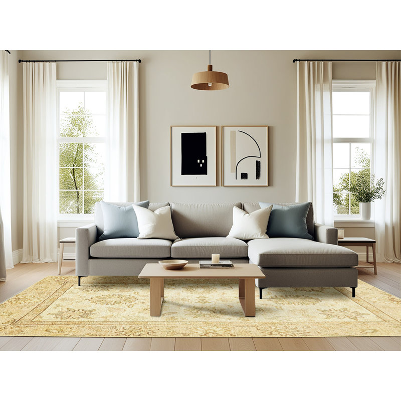 Abstract Indoor Rug, Rectangle 6' x 9'