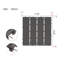 Carreaux de terrasse en plastique emboîtables-111809191