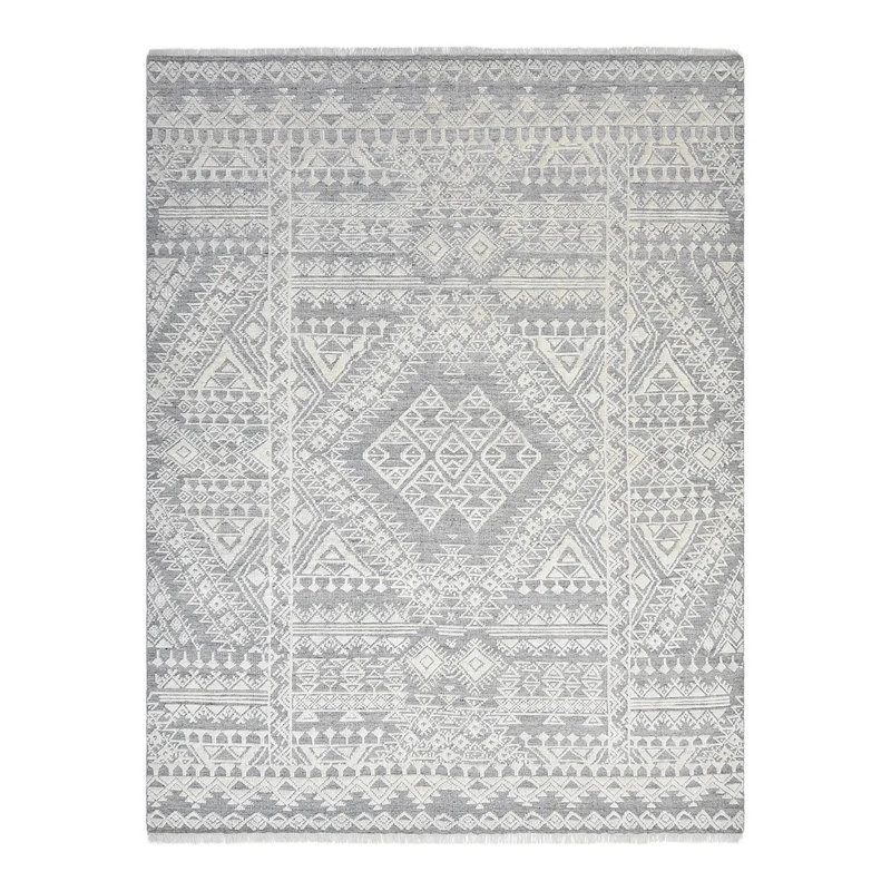 Handmade Area Rug, Rectangle 5' x 8'