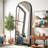 Ennio Metal Arch Mirror-1084869173