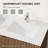 24" Wall-Mount Bathroom Vanity Cabinet with White Basin Sink Combo