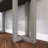 Geometric Design Console Table With Solid Pine Legs-465074622