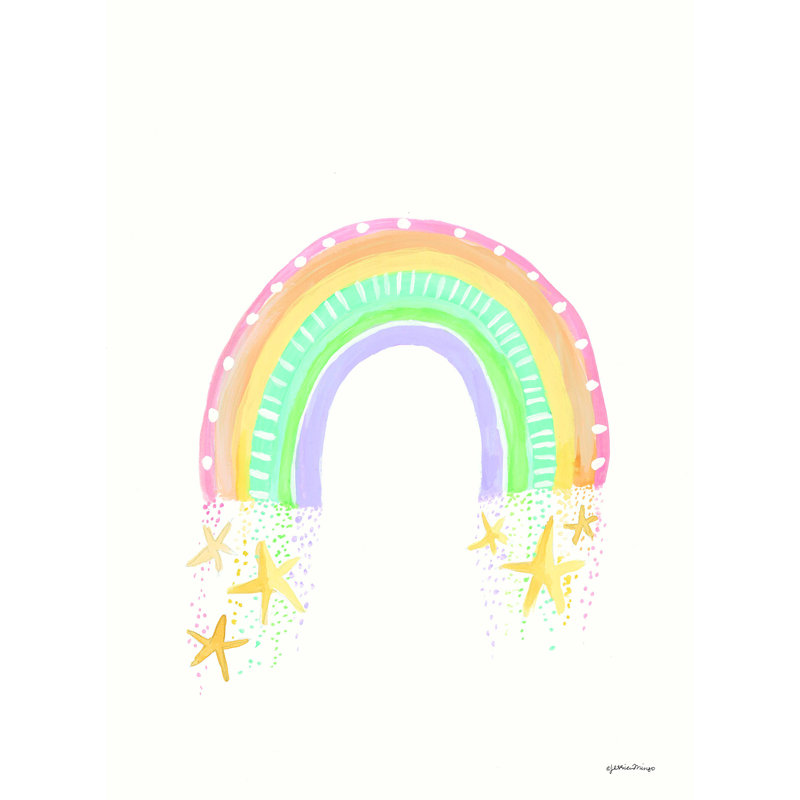Rainbow Dream - reproduction sur toile tendue, H 32 po x l 24 po