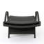Fauteuil en osier avec accoudoirs Salem