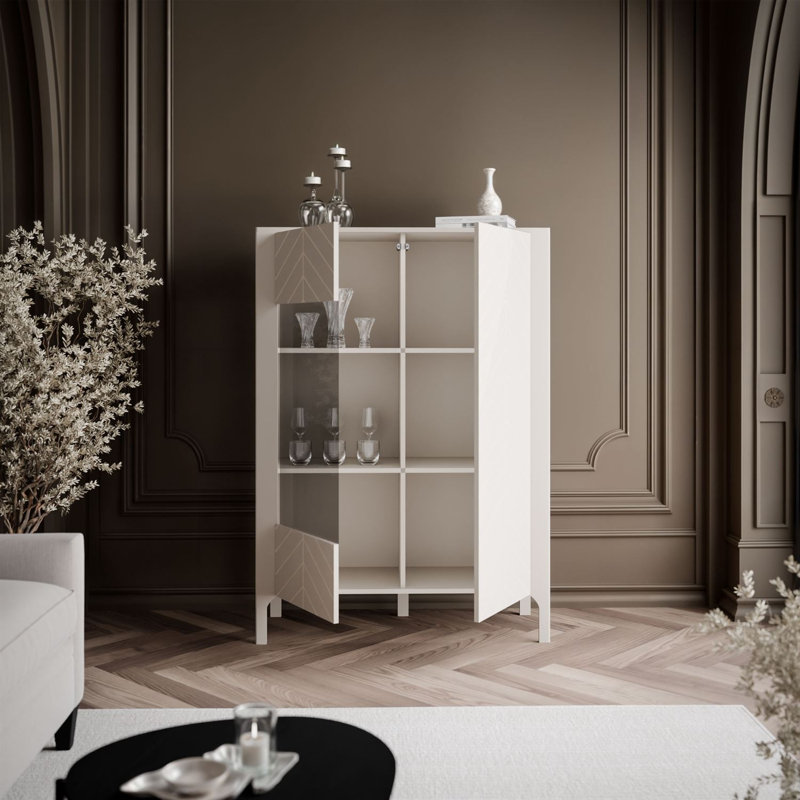 Display Cabinet, Ivory